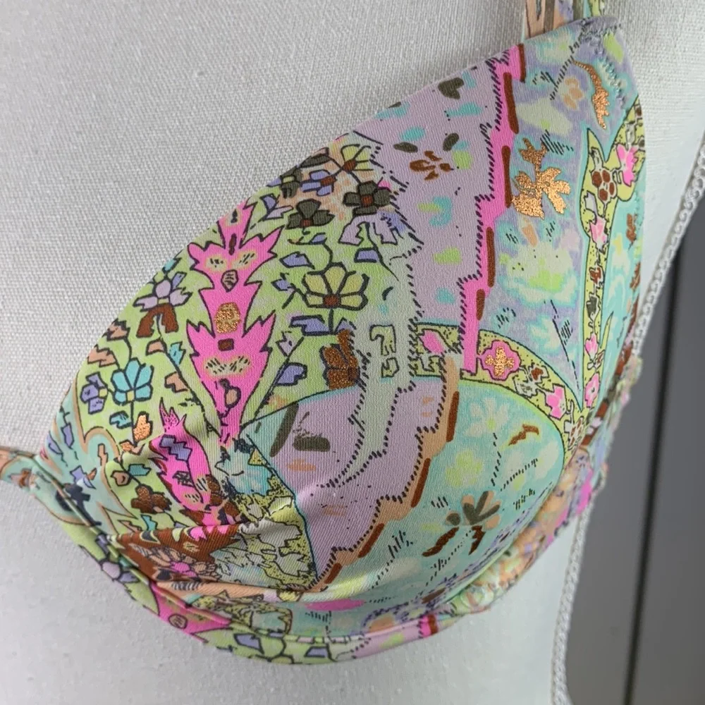 Victoria’s Secret Racer Back Padded Bikini Top - 32 C